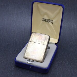 Zippo ジッポ sterling silver スターリングシルバー1996 ケース入り 着火未確認 ブランドライター喫煙具◆おたからや【G-B53804】同梱-2