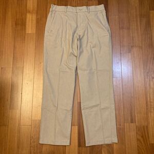 新品　アバクロンビー&フィッチ　90sルーズ フランネルパンツ　M カーキ　スラックス