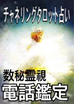 チャネリングタロット占い　霊視数秘　電話30分 遠隔ヒーリング付き