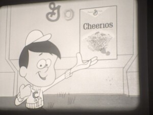 16ミリ ゼネラル・ミルズ「Cheerios」シリアル CM アメリカ　子ども向け 60年代フィルム 30秒