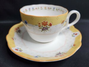 ▼Noritake トゥルーラブ / コーヒー カップ&ソーサー 皿 コップ 洋食器 電子レンジ可 オーブン可 耐熱 新品未使用 ノリタケ TrueLove