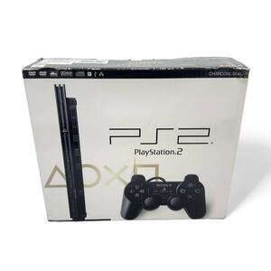 新品同様 SONY ソニー PS2 本体 薄型 SCPH-77000CB ブラック PlayStation2 プレイステーション2 プレステ2 完品 動作確認済み