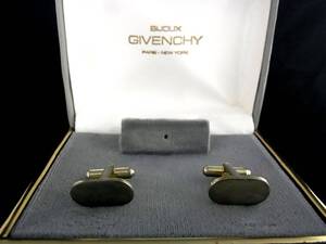 ■№0134■特売③■ジバンシイ「ロゴ柄」【GIVENCHY】■カフス♪■