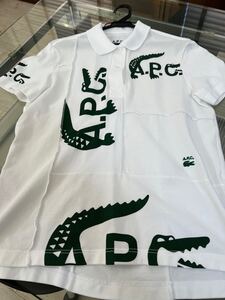 『Lacoste x A.P.C.』 パッチワークポロシャツ