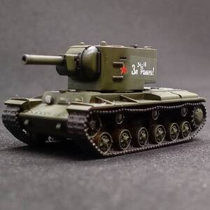 ●完成品1/144 KV2重戦車,”怪物とよばれる！巨大砲塔！”,ソ連,ロシア,WW2,冬戦争,自作ver