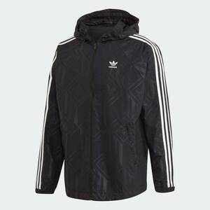 ■新品■アディダス■adidas■モノグラム■ウインドブレーカー■オリジナルス■メンズ■ウェア■アウター■黒■ブラック■GD5844■S■