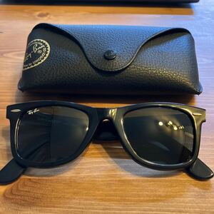 【ケース付き】レイバン Ray-Ban ウェイファーラー WAYFARER RB2140-A/901/50口22/3N メイドインイタリア