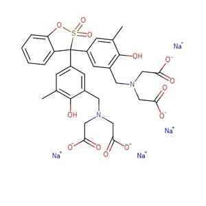 キシレノールオレンジ四ナトリウム塩1g C31H28N2Na4O13S 金属滴定指示薬 蛍光性あり 有機化合物 試薬 化学薬品 販売 購入