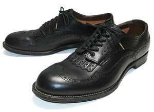 フットザコーチャー Wウィングチップシューズ 9 foot the coacher W WING SHOES