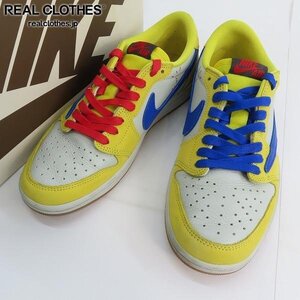 NIKE×Travis Scott/ナイキ×トラビススコット WMNS Air Jordan 1 Retro Low OG Canary DZ4137-700/25.5 /080