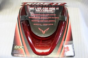 【C】HONDA/ホンダ 社外 PCX125/150(JF28/KF12) カスタムリアウイングカバー レッド リアスポイラー/RIDE IT