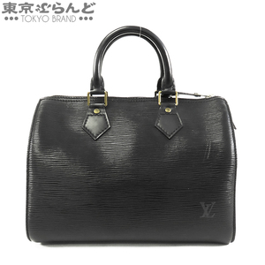 101770327 ルイヴィトン LOUIS VUITTON スピーディ 25 M43012 ノワール ブラック 黒 エピレザー ミニボストン ハンドバッグ レディース