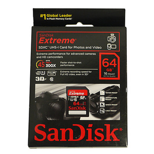 【ゆうパケット対応】SanDisk SDXCメモリーカード SDSDX-064G-X46 64GB [管理:1000022594]