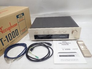 Accuphase アキュフェーズ FM専用ステレオチューナー T-1000 リモコン/説明書/元箱付き ¶ 711DA-4