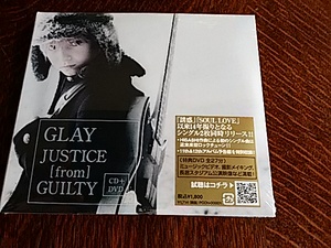 ★ 新品 G L A Y　｜JUSTICE [from] GUILTY [CD＋DVD]