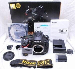 【超美品 6170ショット・メーカー保証書等完備】Nikon ニコン D810