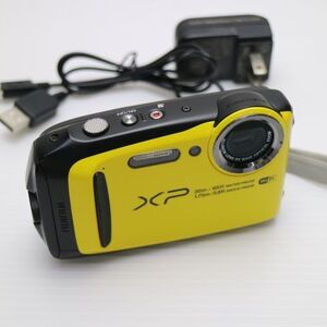 美品 FinePix XP120 イエロー 即日発送 コンデジ FUJIFILM 本体 あすつく 土日祝発送OK