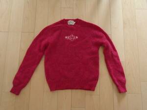 MGE SCOTISH SHETLAND SWEATER pink シェットランド　セーター