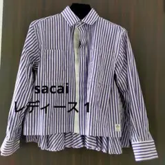 sacai サカイ レディース ストライプシャツ