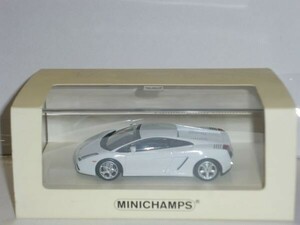 ☆1/43 MINICHAMPS Lamborghini Gallardo 2007 白