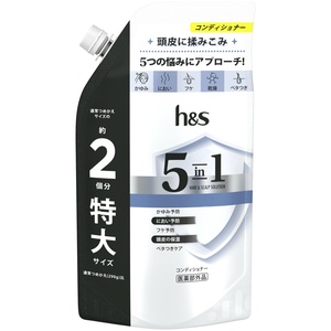 h&s5in1コンデイショナーつめかえ特大サイズ × 10点