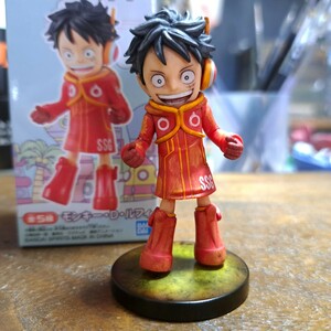 ルフィ　リペイント塗装済み完成品　■ワンピース/ONE PIECEワールドコレクタブルフィギュア■ワーコレ■WCF