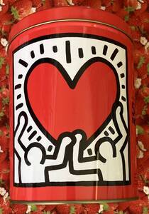 未開封　Keith Haring キース・ヘリング ジグソーパズル　ジグソーパズル缶 (ミュージアムアート アメリカ現代美術 グラフィック)