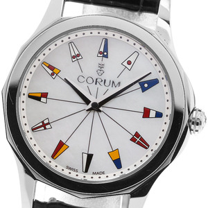 コルム CORUM 01.0132 アドミラルズカップ クォーツ レディース 保証書付き_823012【ev15】