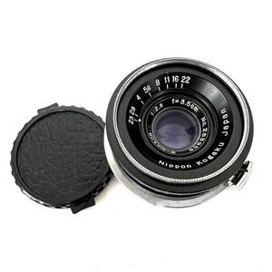 【レンズ状態良】W-NIKKOR 1:2.5 f=3.5cm NIppon Kogaku Japan 一眼カメラ レンズ ニコン