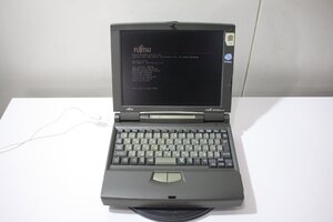 RZ58★ Fujitsu レトロ必見!!★ FMV-BIBLO FMV-5100NL/W 部品取り・修理ベース用　ジャンク　昭和レトロ