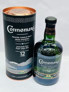  ◎1円◎ Connemara カネマラ12年 ピーテッド シングルモルト アイリッシュウイスキー 箱入 700ml カネマラ12YO GB★洋酒 ※同梱不可 co 