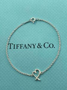 新品 同様 ティファニー TIFFANY&Co. ブレスレット スターリング シルバー ラヴィングハート プレゼント ギフト　ハート　ブレス　