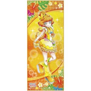 トロピカル〜ジュプリキュア 等身大タペストリー☆キュアパパイア☆≪帯なし・内袋未開封・未使用品≫プリキュア タペストリー