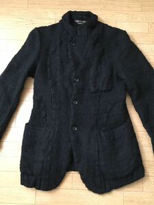 2003 縮絨●コムデギャルソン ヴィンテージ Archiveアーカイブcomme des garconsジュンヤワタナベVintage川久保玲 homme plus オムプリュス