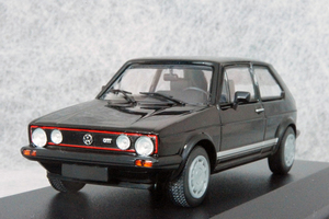 ● 1/43 フォルクス ワーゲン 〓 ゴルフ 1 GTI / ブラック 〓 VW