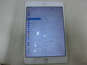 ☆ iPad mini 4 ゴールド 16GB MK712J/A Wi-Fi+Cellular A1550 激安1円スタート ☆