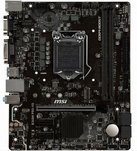 MSI B360M PRO-VD LGA 1151 (300 Series) Intel B360 SATA 6Gb/s Micro ATX Intel Motherboard