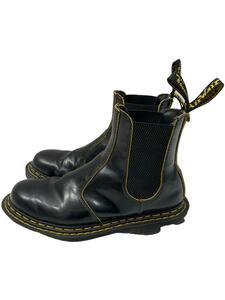 Dr.Martens◆サイドゴアブーツ/UK6/BLK/レザー/2976ds