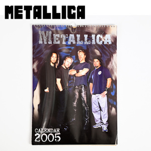 350-36◆METALLICA/メタリカ 2005 CALENDAR/カレンダー ヘヴィメタルバンド 