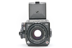 ZENZA BRONICA EC-TL + NIKKOR-H・C 75mm F2.8 ゼンザブロニカ 中判フィルムカメラ 単焦点 ■29603