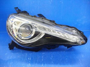 SA【7172】トヨタ 86 ZN6 前期 純正 HID ヘッドライト 刻印：AD 運転席側 右側 KOITO 100-60082 中古品 BRZ ZC6