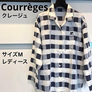 Courreges クレージュ　シャツ　サイズM　レディース 0015