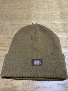 Dickies ディッキーズ ニットキャップ ブラウン フリー