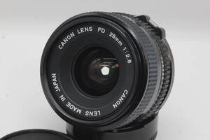 ★良品★ Canon キャノン NEW FD 28mm F2.8 #2447