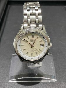 N1053 citizen ECO-DRIVE H415.S033012 稼働品 メンズ腕時計 