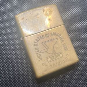 希少品 真鍮製 United States of America zippo