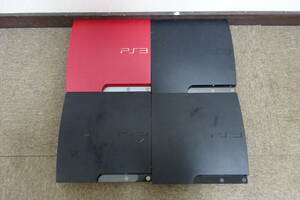 棚17・A105　SONY　PS3　CECH-3000B　2台//CECH-2000A/CECH-2500A　本体のみ　4台セット　現状品