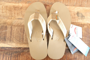 (M)希少USA製レインボーサンダルRainbow Leather Sandal Single LayerシングルレイヤーSierra Brownアメリカ製シエラブラウン