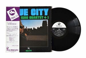 鈴木勲カルテット ＋1 / Blue City / Isao Suzuki / Three Blind Mice TBM-24 / LP / オリジナル 国内盤 / 1974年