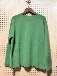 BATONER /FLEECE WOOL CREW NECK WOMEN 穴あり